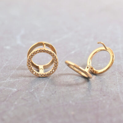 Aretes Sparkle Round