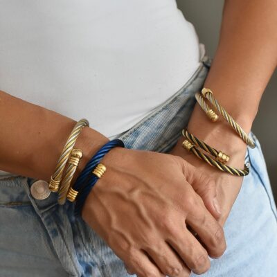 Pulseras Entorchadas