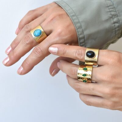 Anillos Boho (3 diseños)