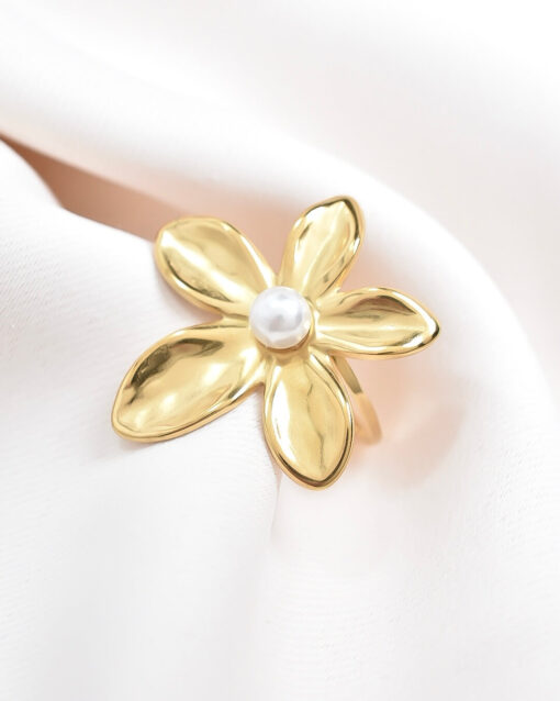Anillo Flor de Perla