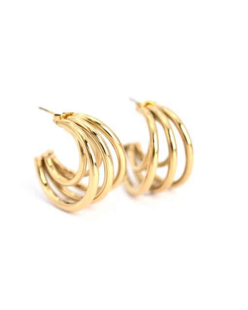 Aretes Layer Hoops (2 colores disponibles)