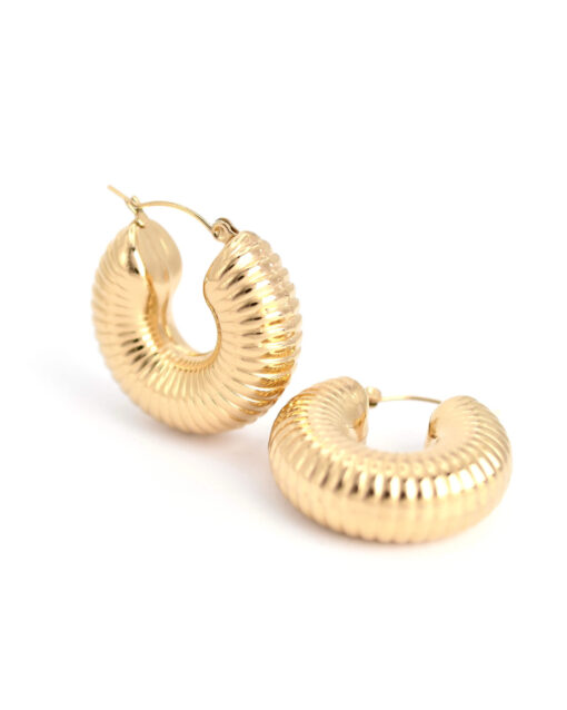 Aretes Krunchy Hoops (2 colores)