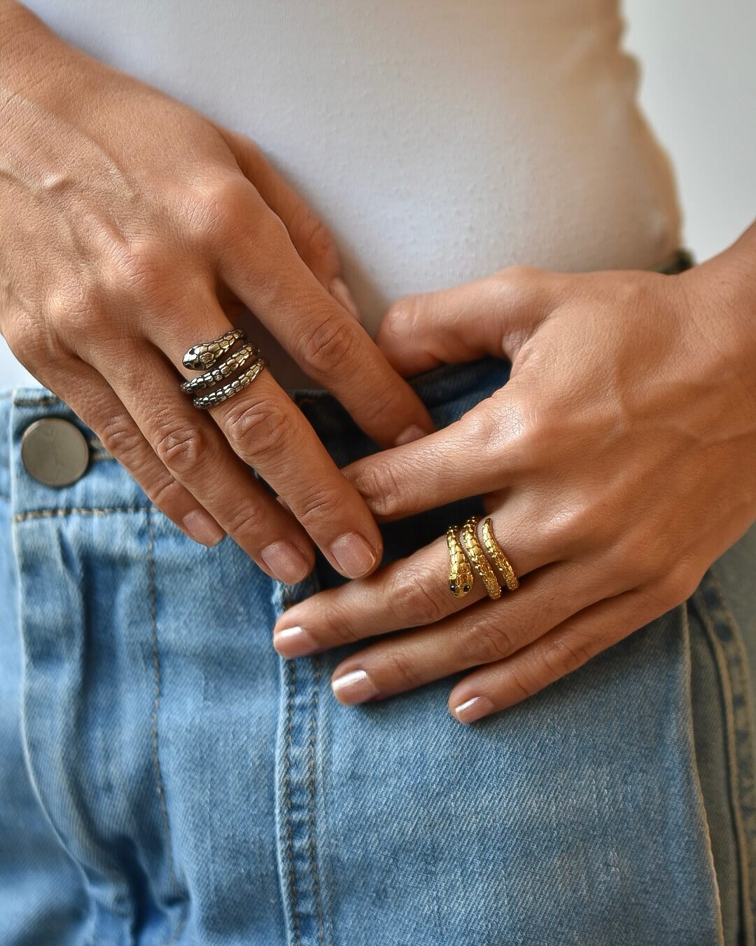 Anillos Serpenti (2 colores disponibles) - Imagen 5