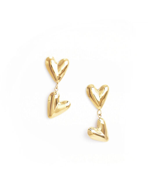 Aretes Double Love