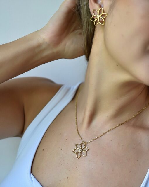 Set Golden Flowers - Imagen 2