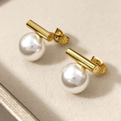 Aretes Goldie Pearl