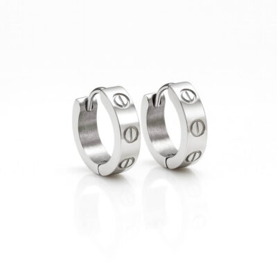 Aretes Love Hoops (2 colores)