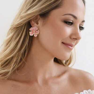 Aretes Give Flowers (2 colores disponibles)