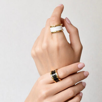 Anillos Tuerca (5 colores diferentes)