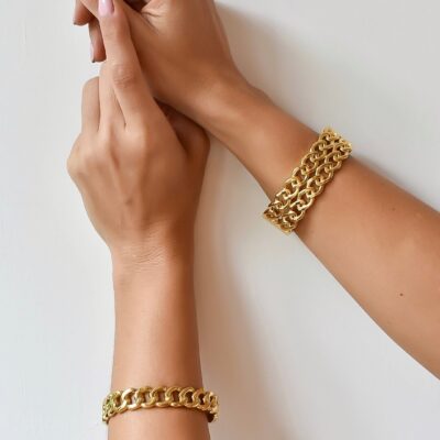 Pulseras Chain (2 grosores)