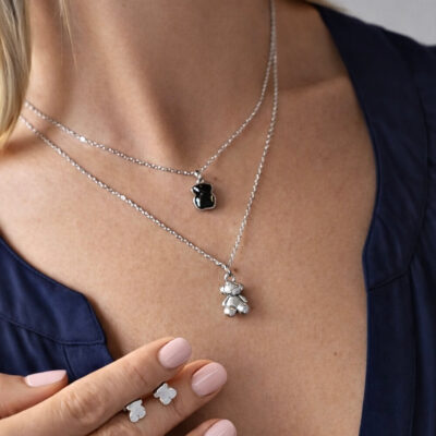 Set Collar layer double Bear