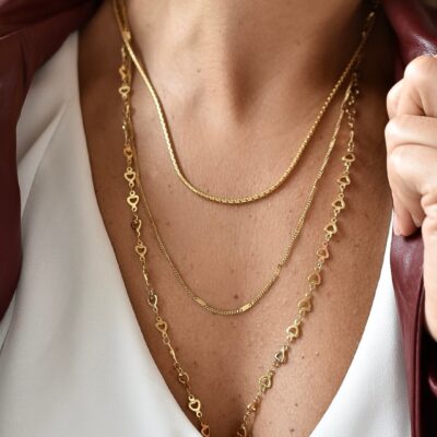 Collar Long layer Love