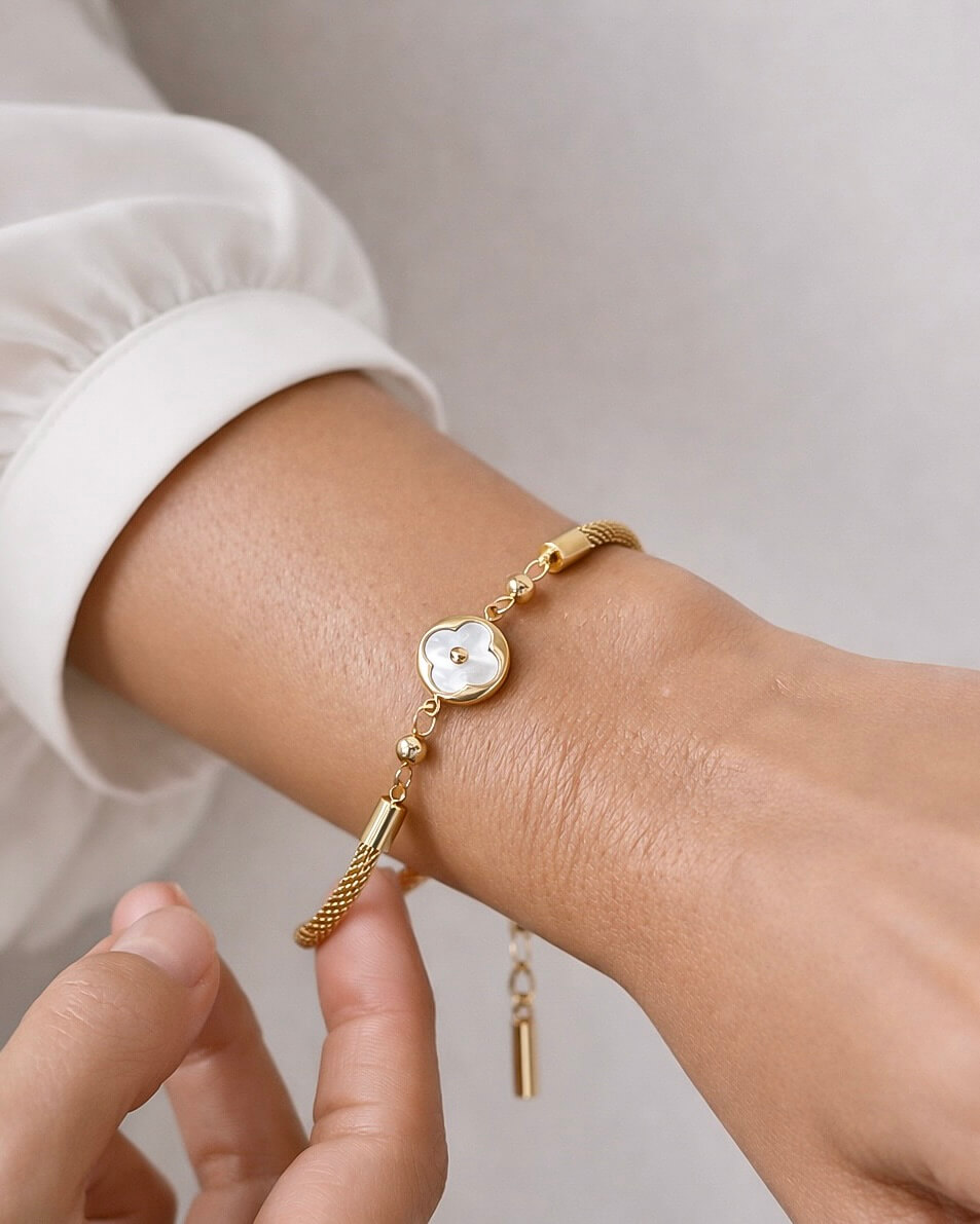 Pulsera Mesh Flower (2 colores) - Imagen 2