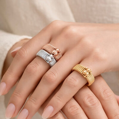 Anillos Bear Collection (3 colores)