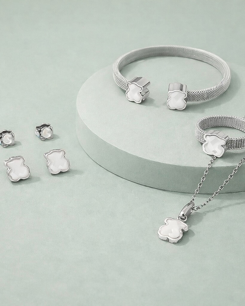 Set Silver Mesh Bears (2 colores) - Imagen 3