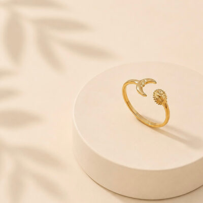 Anillo Moon & Sun Ajustable