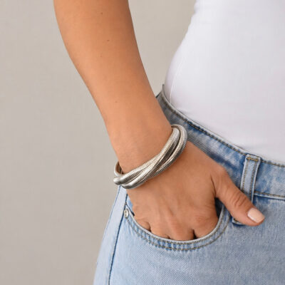Pulsera Enlazada (2 colores)