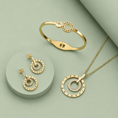 Set Gold & Sparks. Brand design