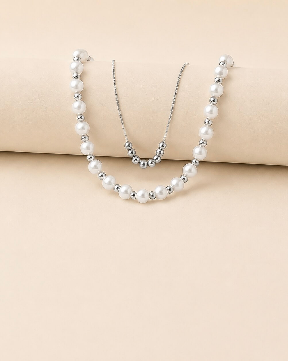 Collar Pearl layering (2 colores) - Imagen 3