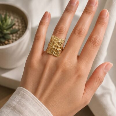 Anillo Texture 7 a +