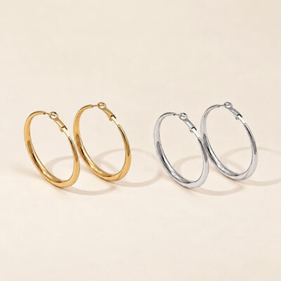 Aretes Maxi hoops 5 cms