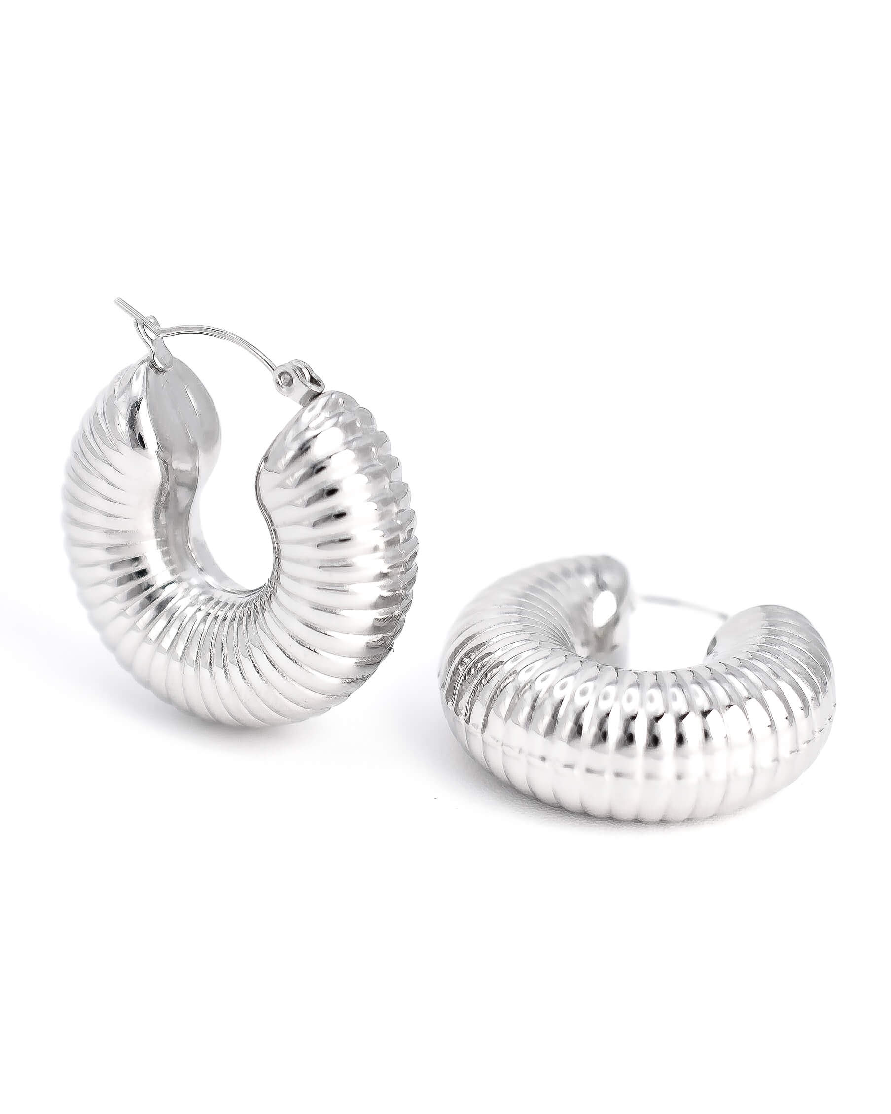 Aretes Krunchy Hoops - Imagen 2