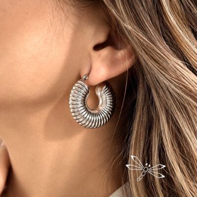 Aretes Krunchy Hoops